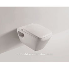 modern design porcelain popular european wall mounted hung toilet P-trap washdown wall hung toilet